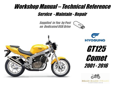Hyosung 125 comet service - 125,