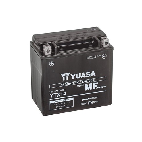 Yuasa battery ytx14 fit - battery,