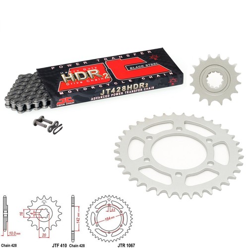 Gt125 chain and - gt125, kit